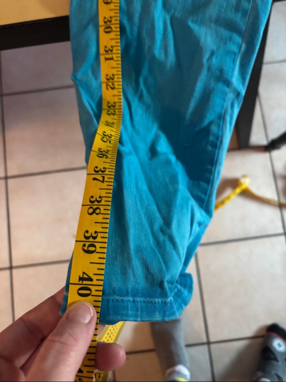 Tripp nyc Teal Blue Skinny Pants - Picture 5 of 5